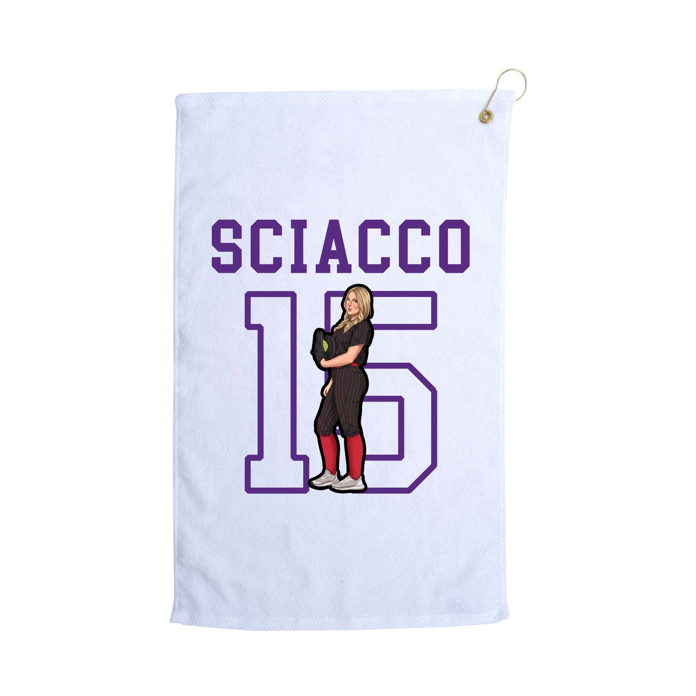 Golf Towel — Shirsey in White