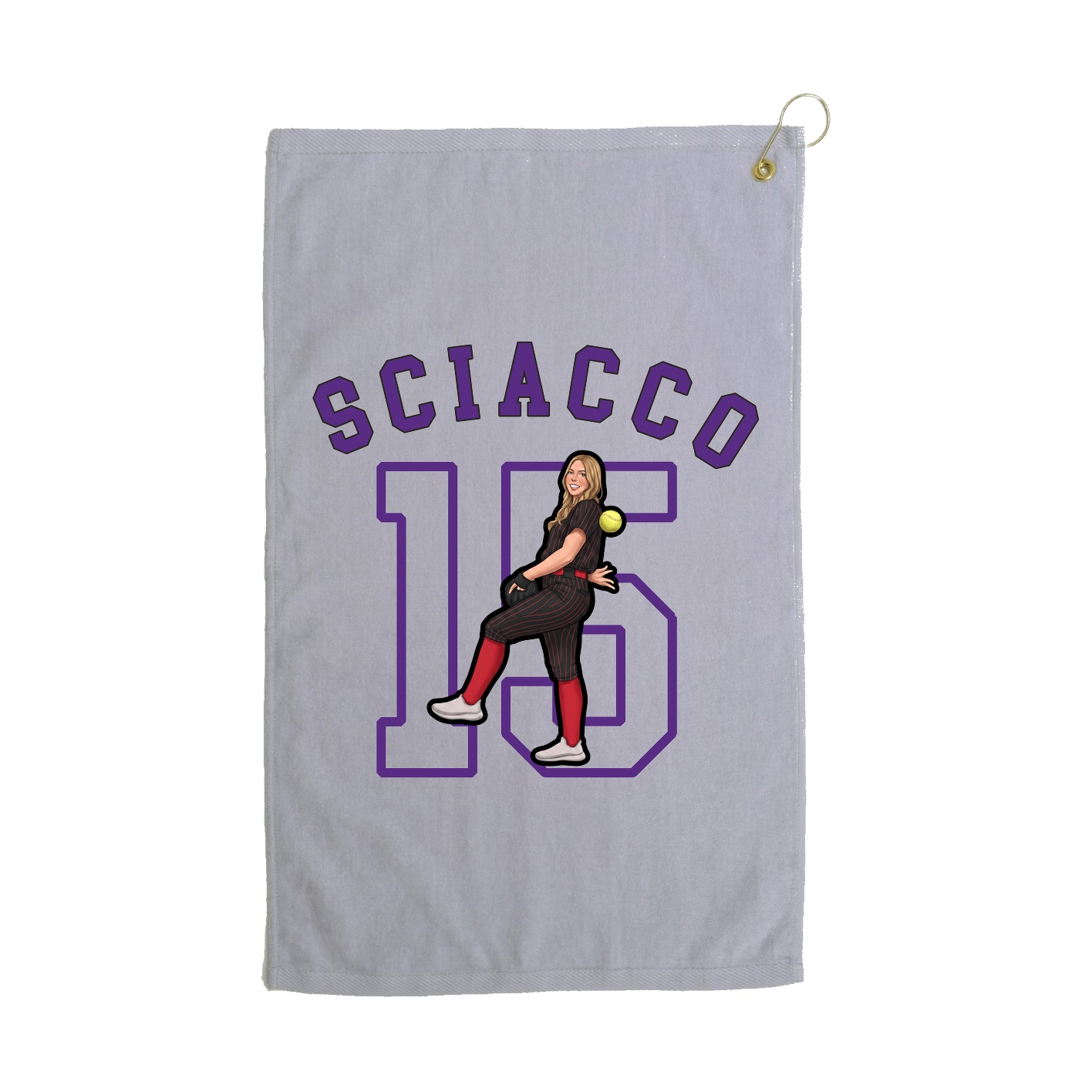 Golf Towel — Shirsey Arch in Grey