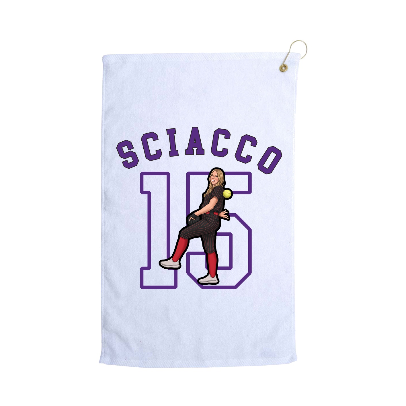 Terry Velour Golf Towel