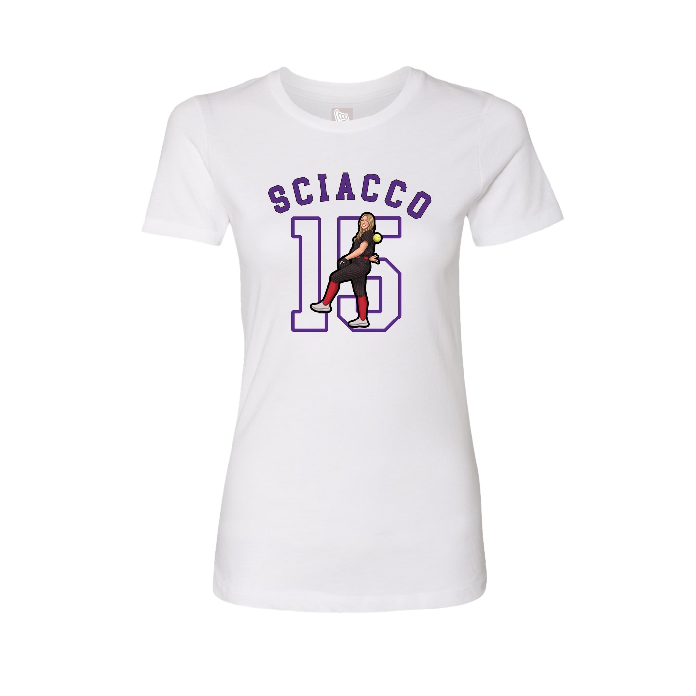 Womens Tee — Shirsey Arch in White