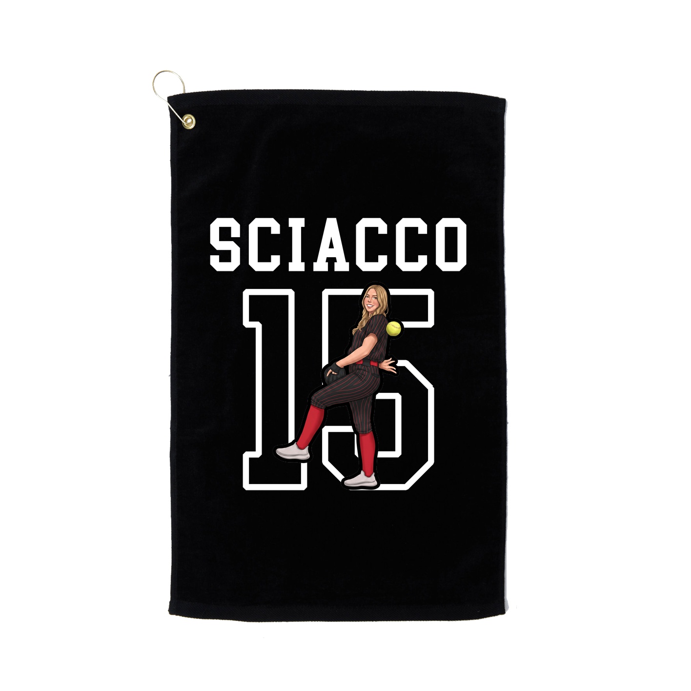 Golf Towel — Shirsey in Black