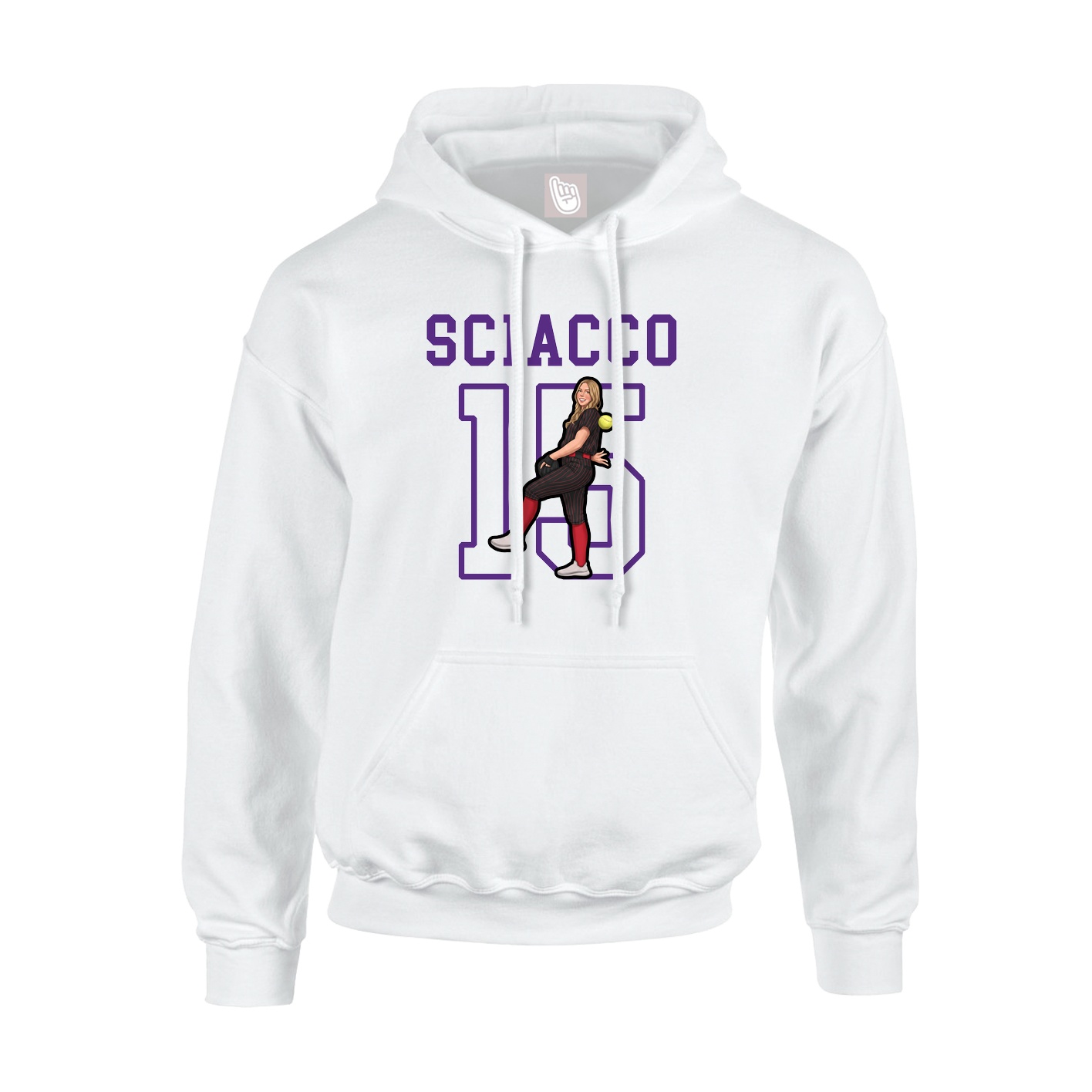 Youth Hoodie — Shirsey in White