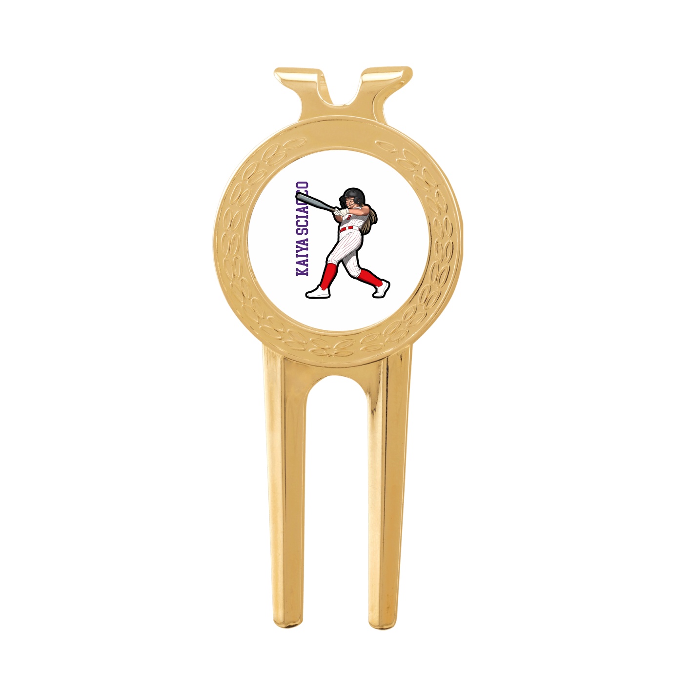 Divot Tool with Ball Marker — Name Vertical in Classic