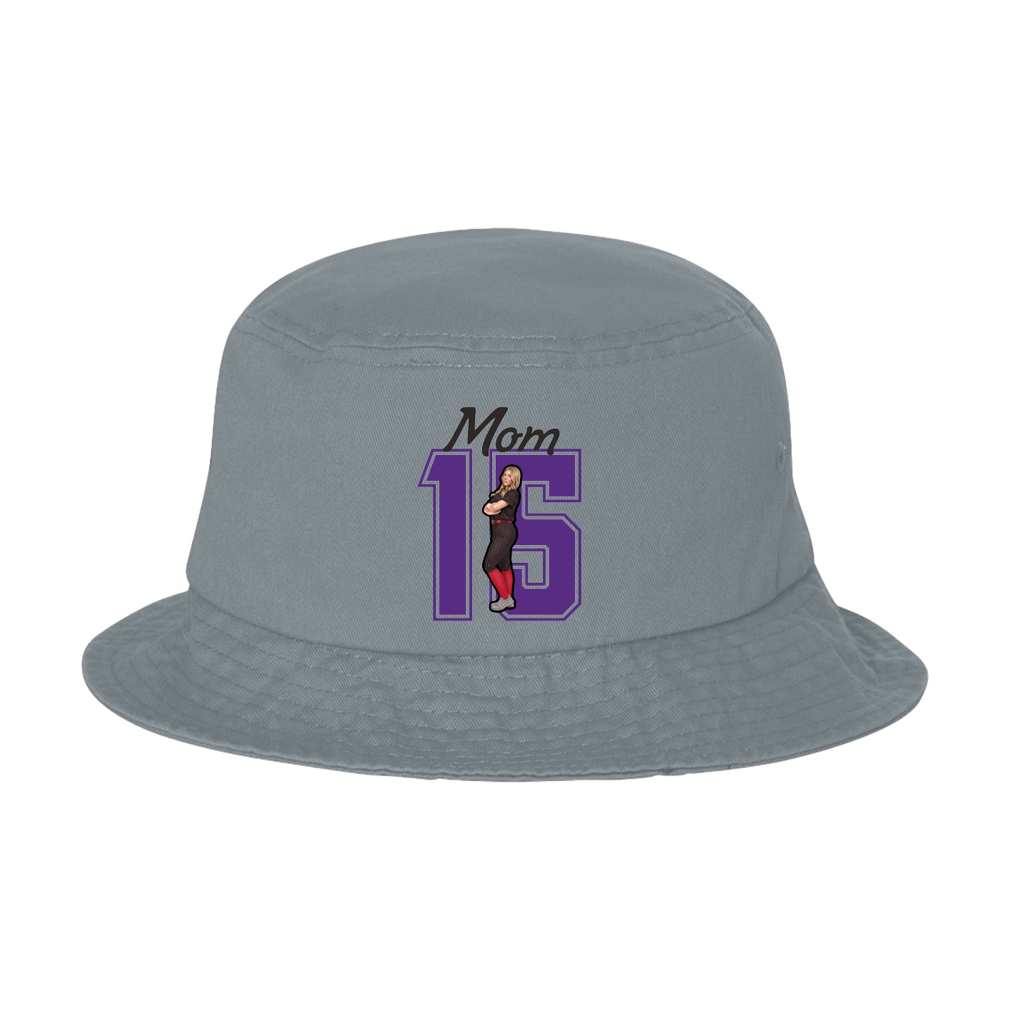 Bucket Cap — Mothers Day Shirsey in Grey