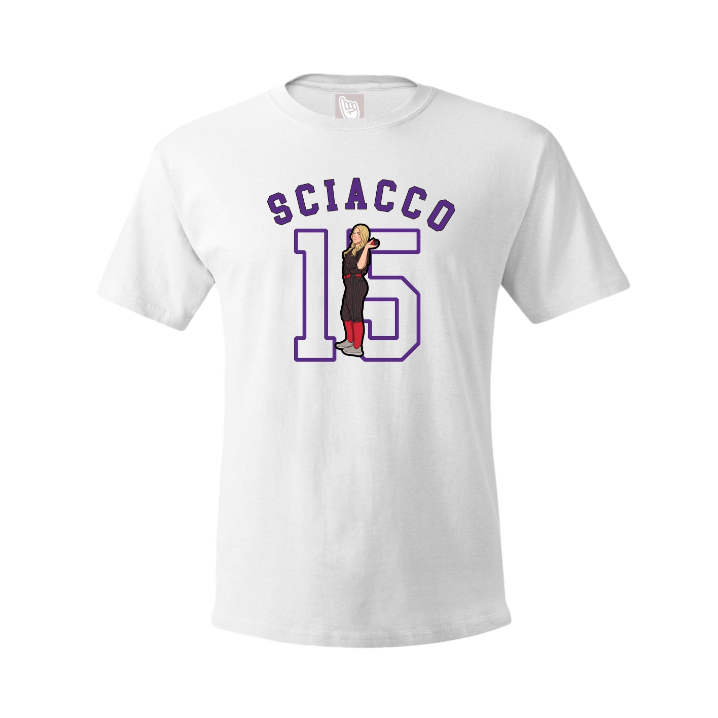 Youth Tee — Shirsey Arch in White