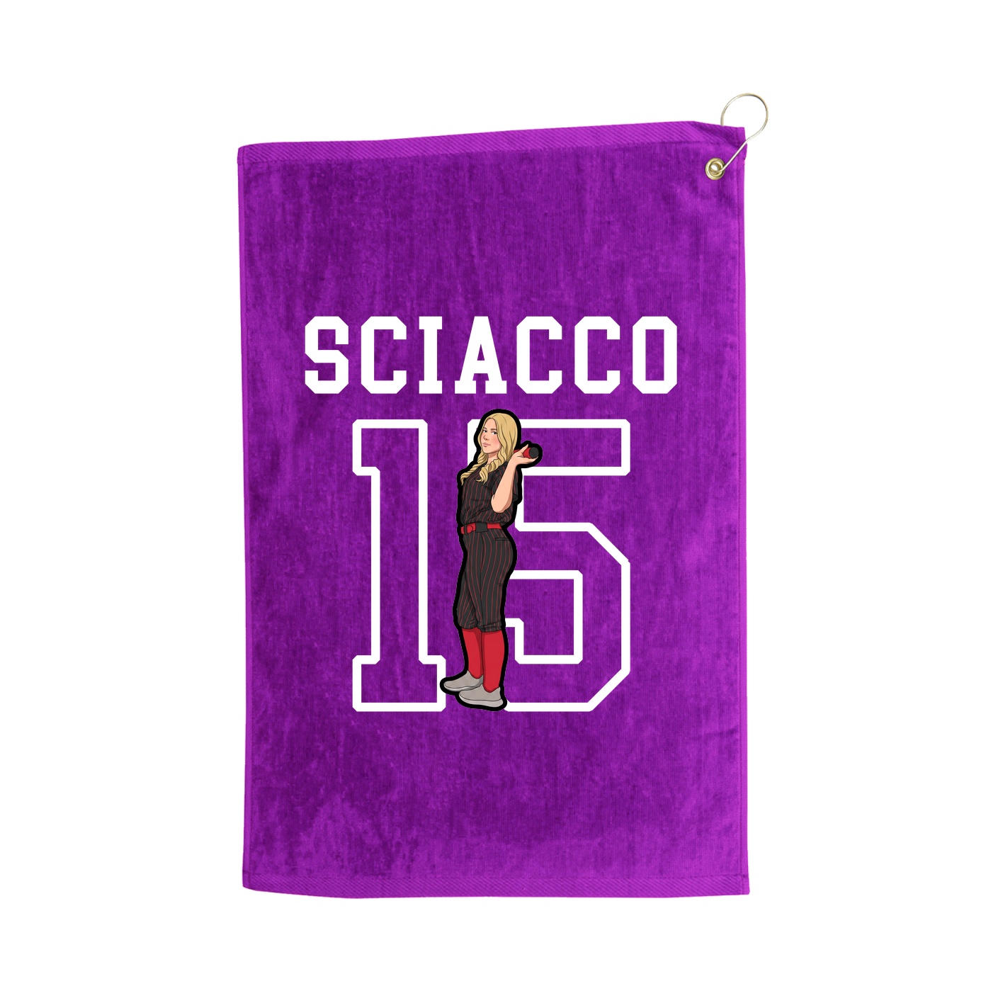 Golf Towel — Shirsey in Purple