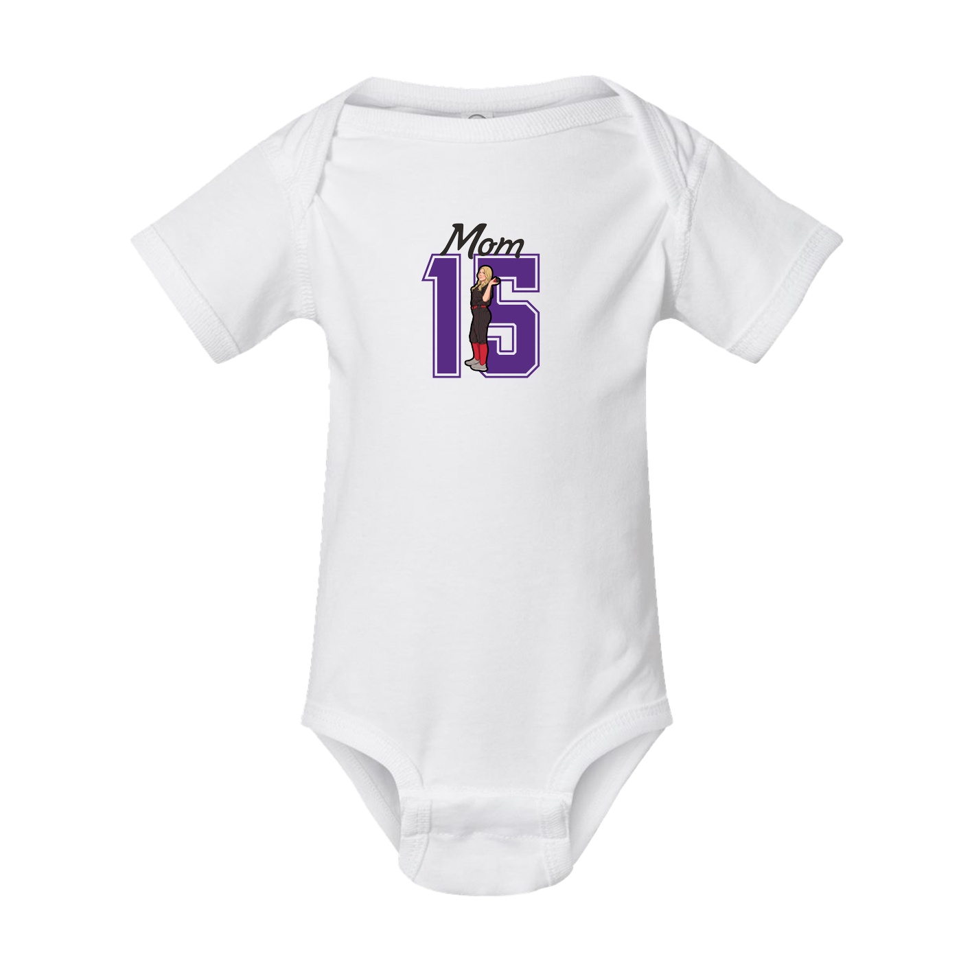 Baby Onesie — Mothers Day Shirsey in White