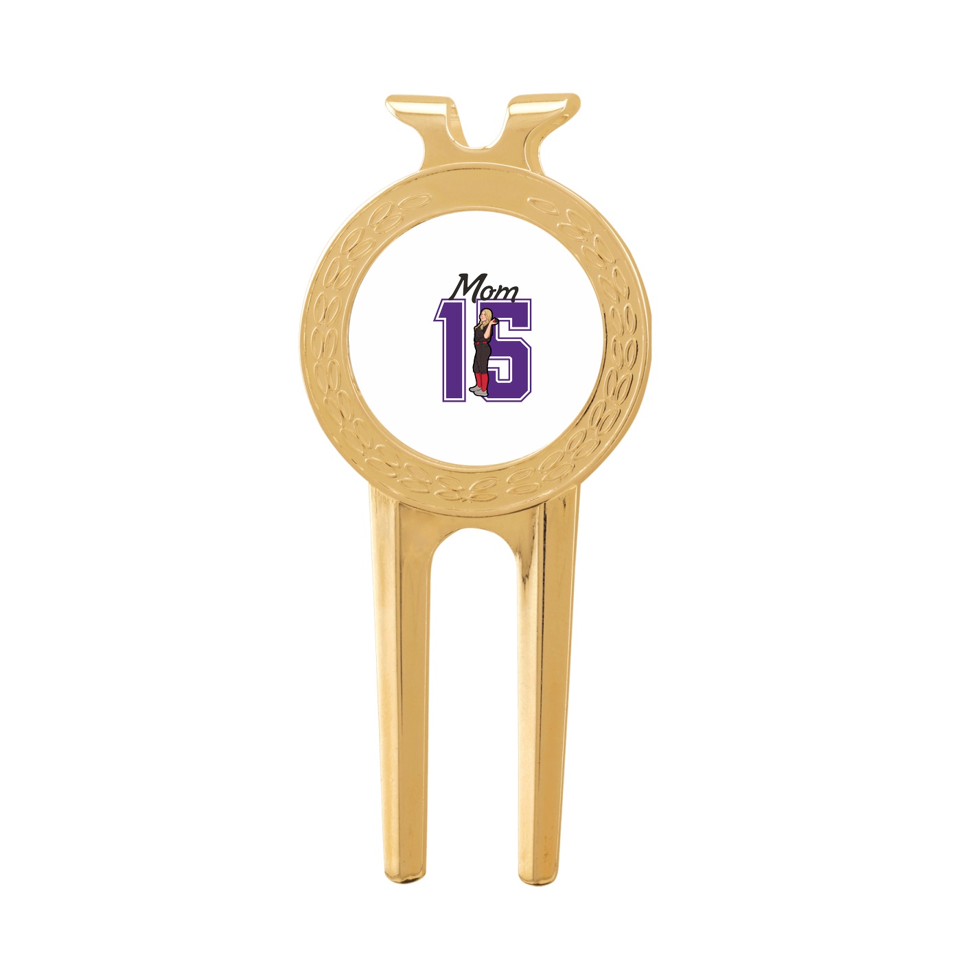 Divot Tool with Ball Marker — Mothers Day Shirsey in Classic