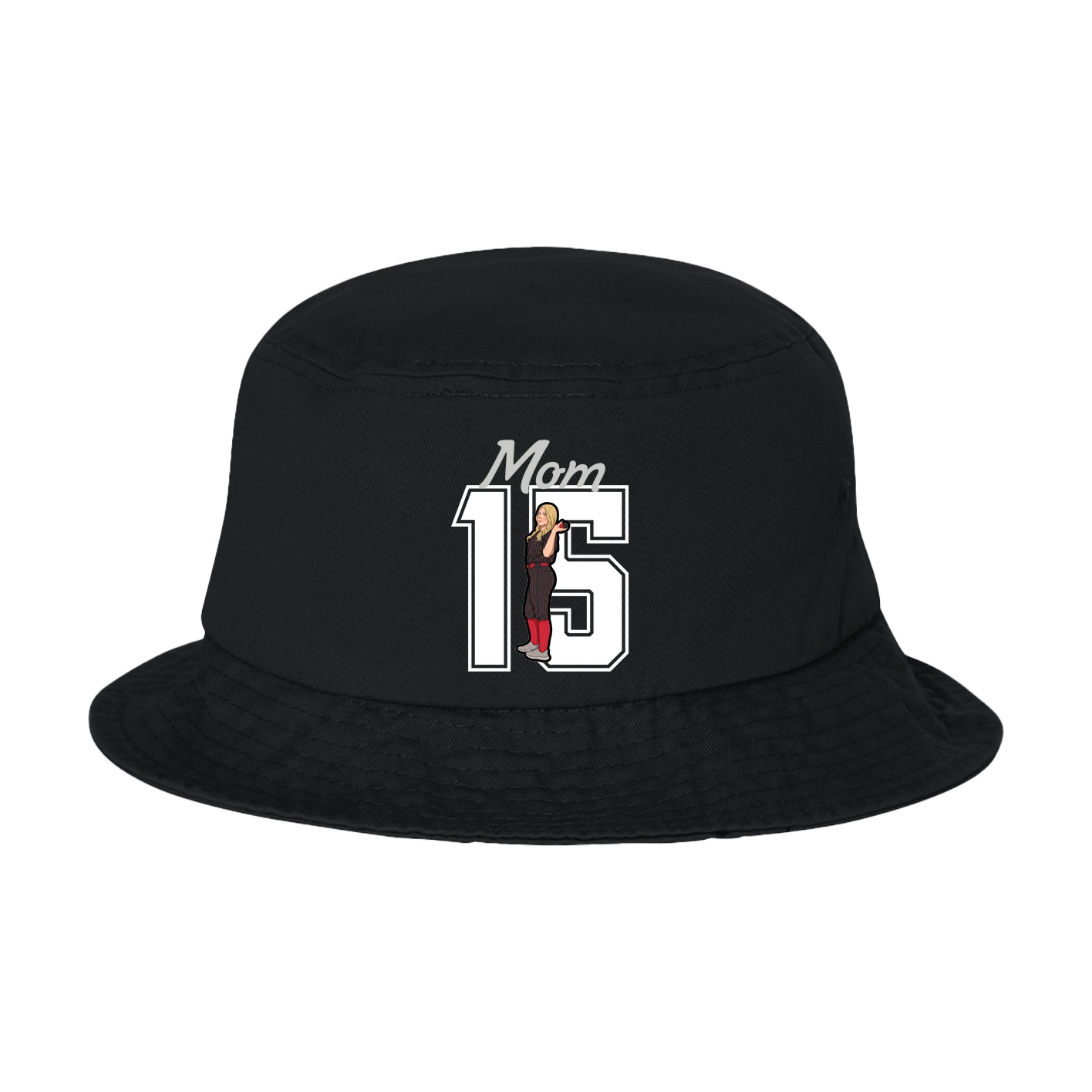 Bucket Cap — Mothers Day Shirsey in Black