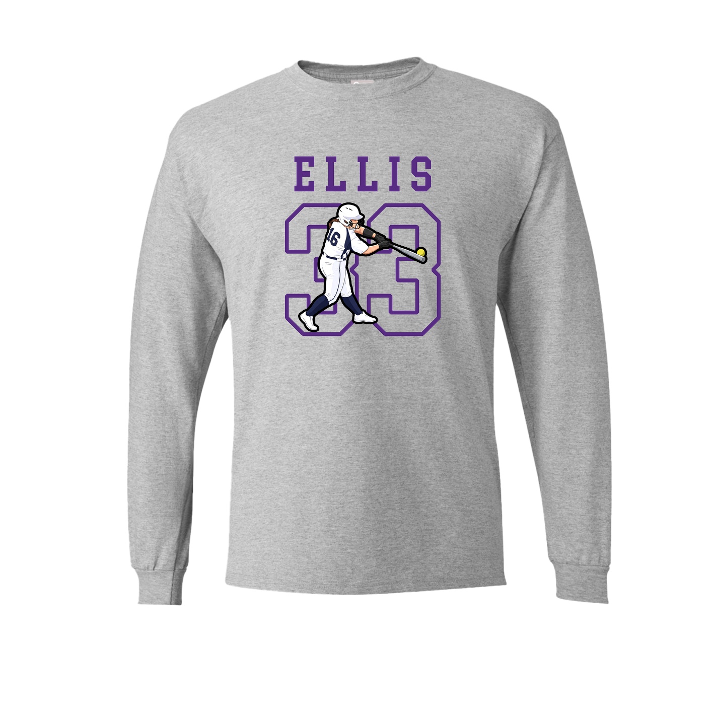 Long Sleeve Tee — Shirsey in Grey