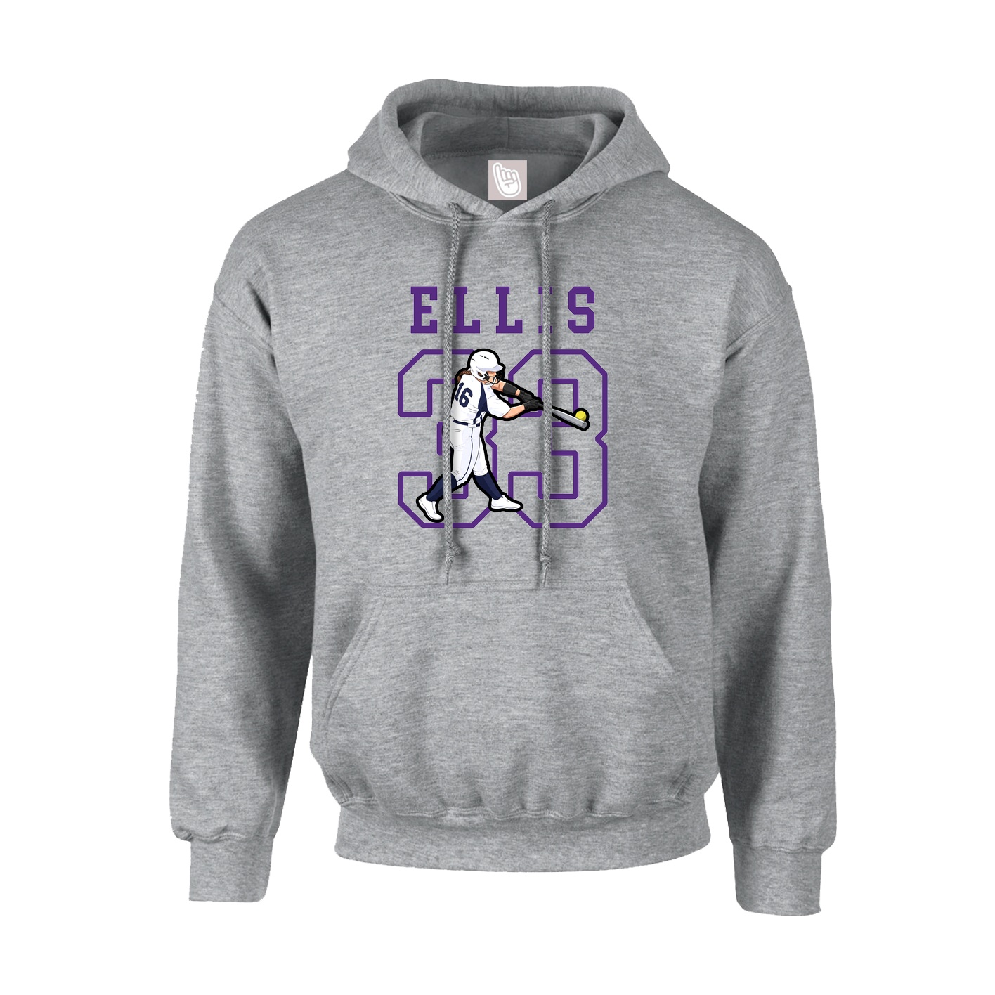 Hoodie — Shirsey in Grey