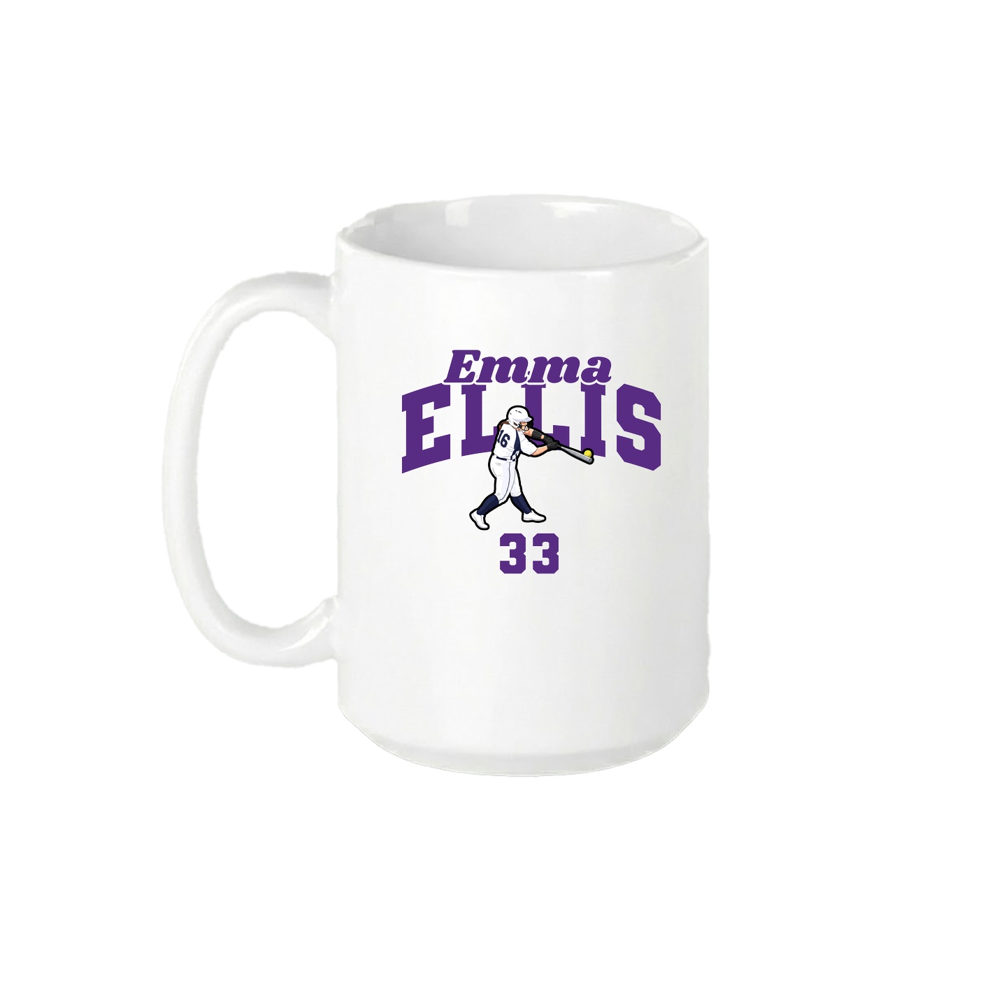 15oz Coffee Mug — Signature Arch in White