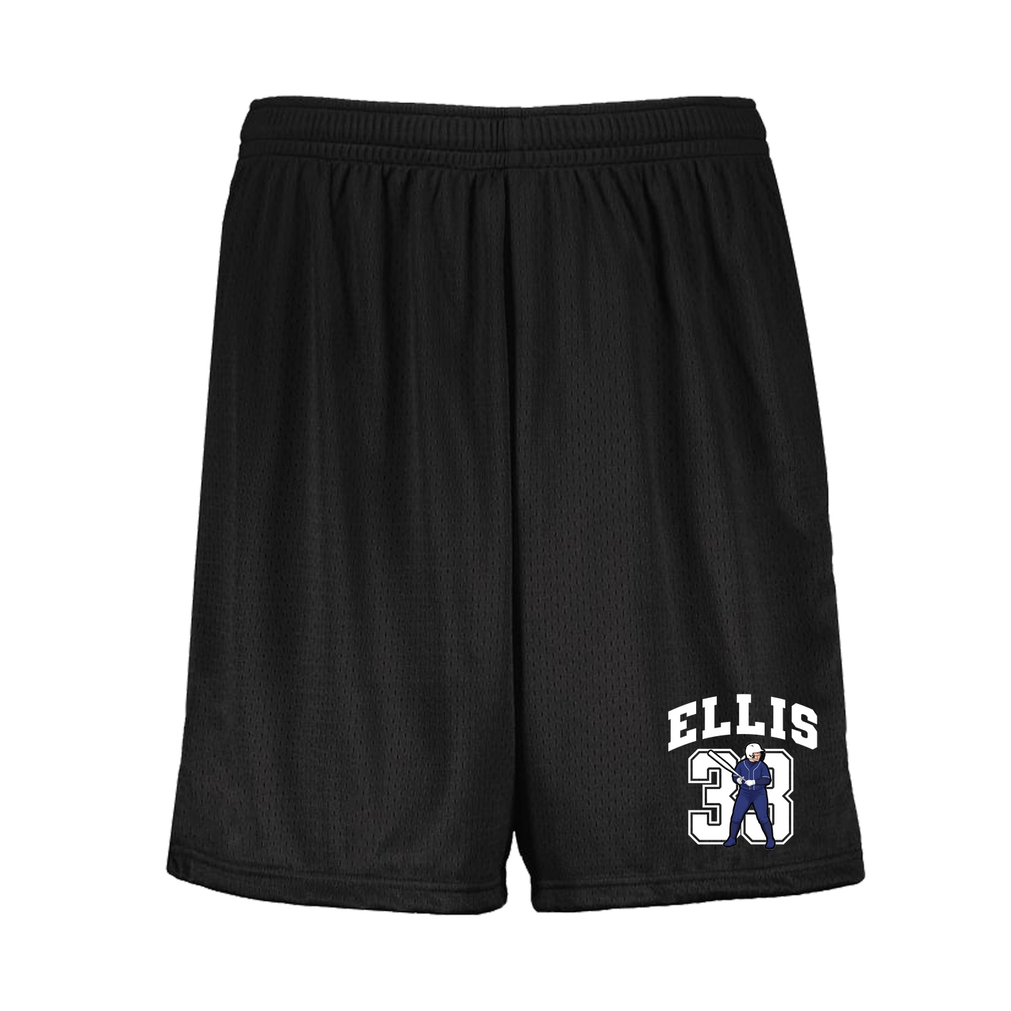 Shorts — Number in Black