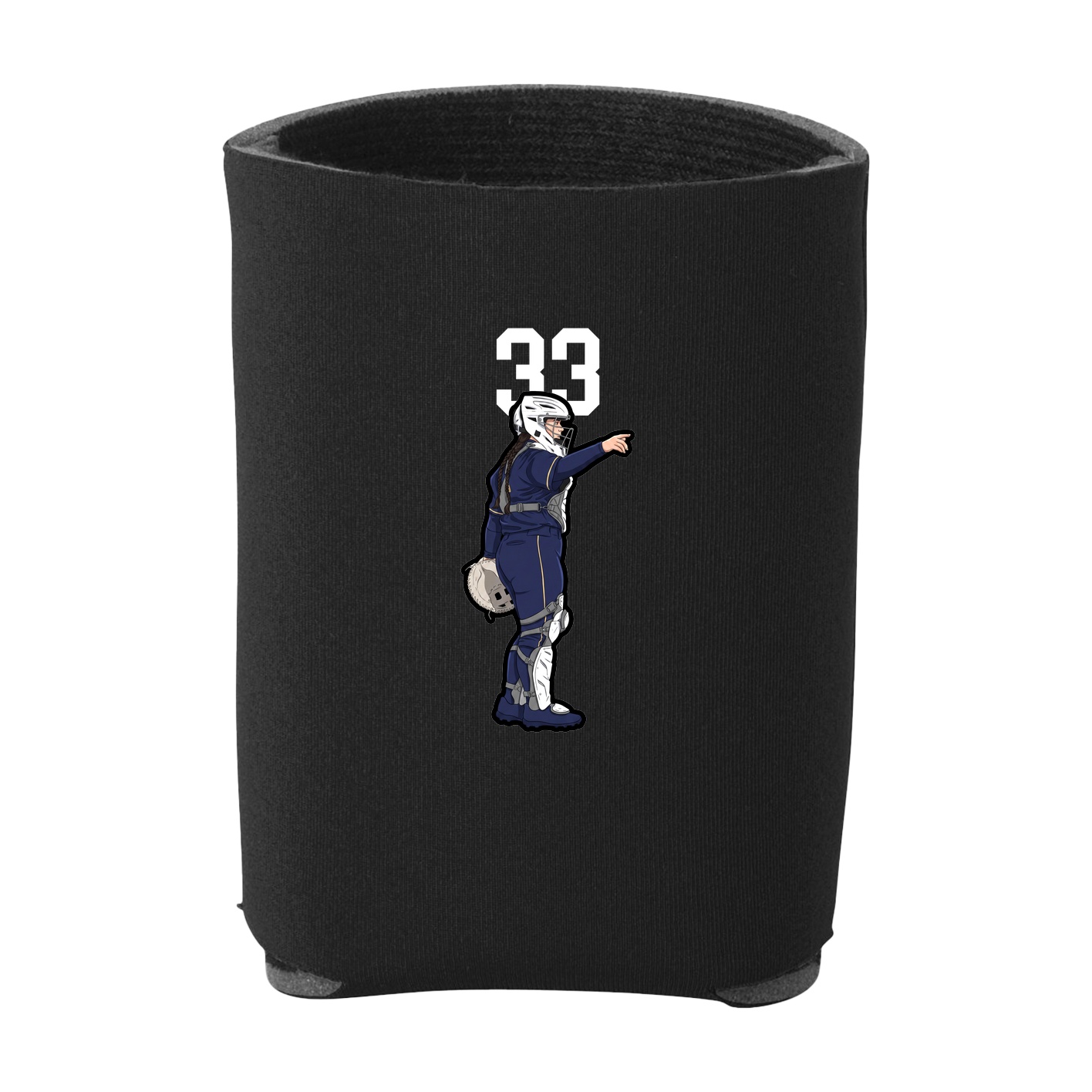 Can Holder — Number Top in Black