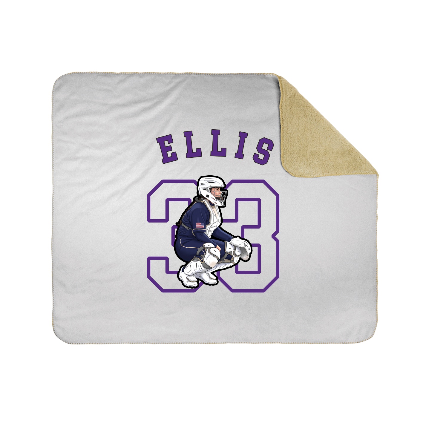 Throw Blanket — Shirsey Arch in White