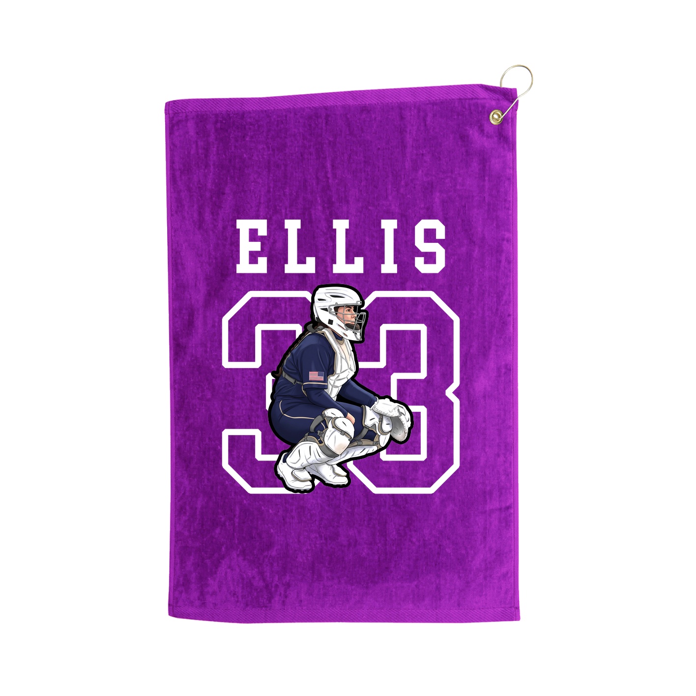 Golf Towel — Shirsey in Purple
