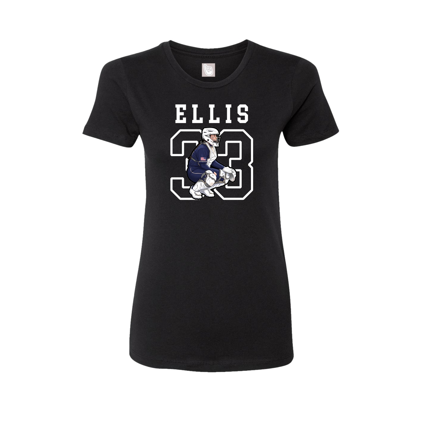 Fitted Women's Tee — Shirsey in Black