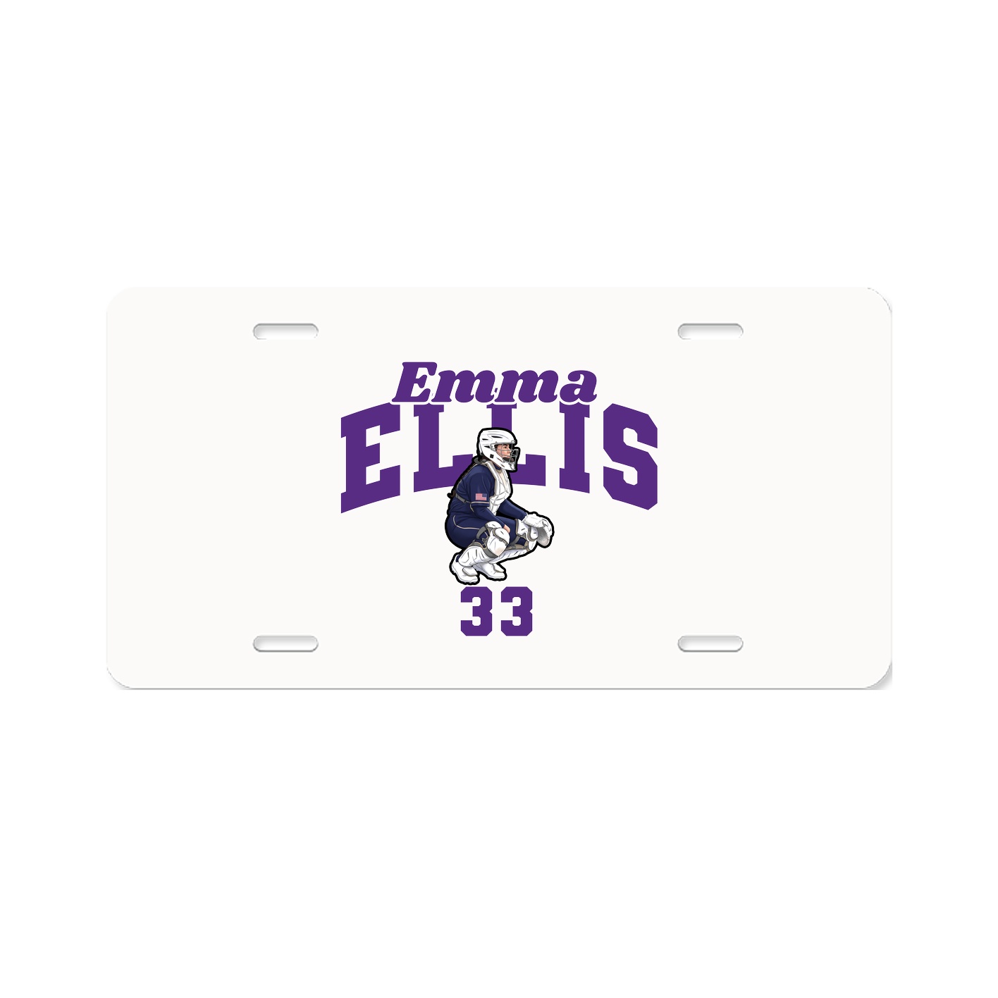 License Plate — Signature Arch in Classic