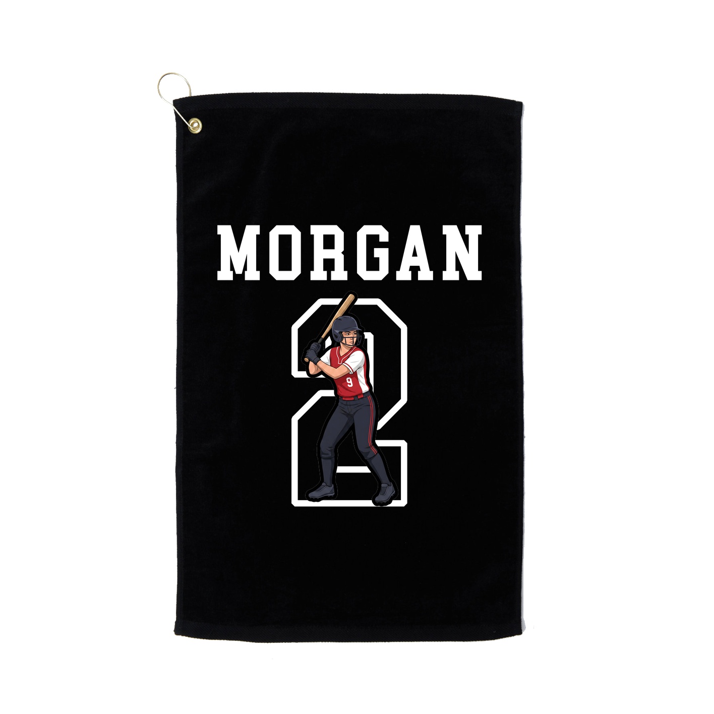 Golf Towel — Shirsey in Black