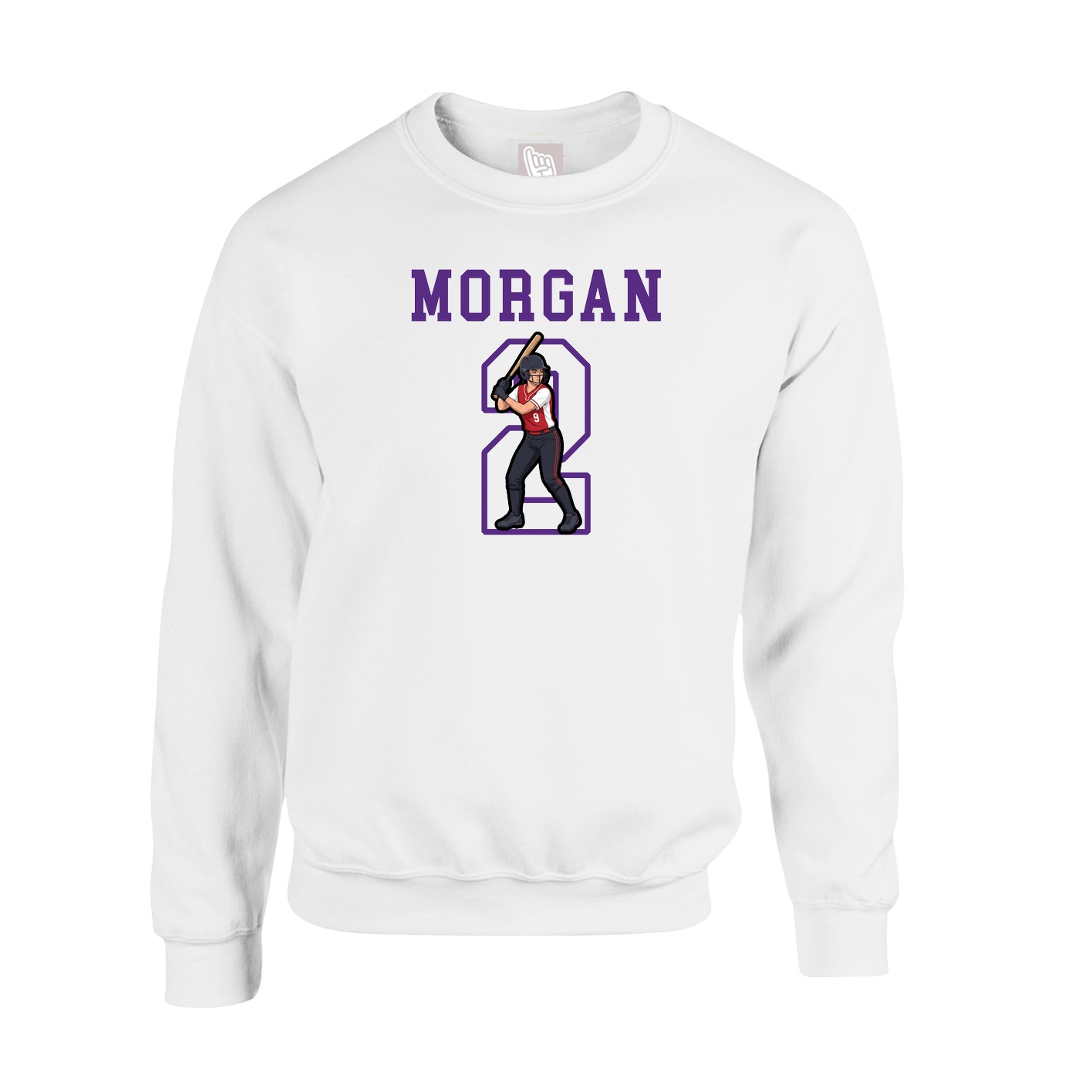 Fleece Crew — Shirsey in White