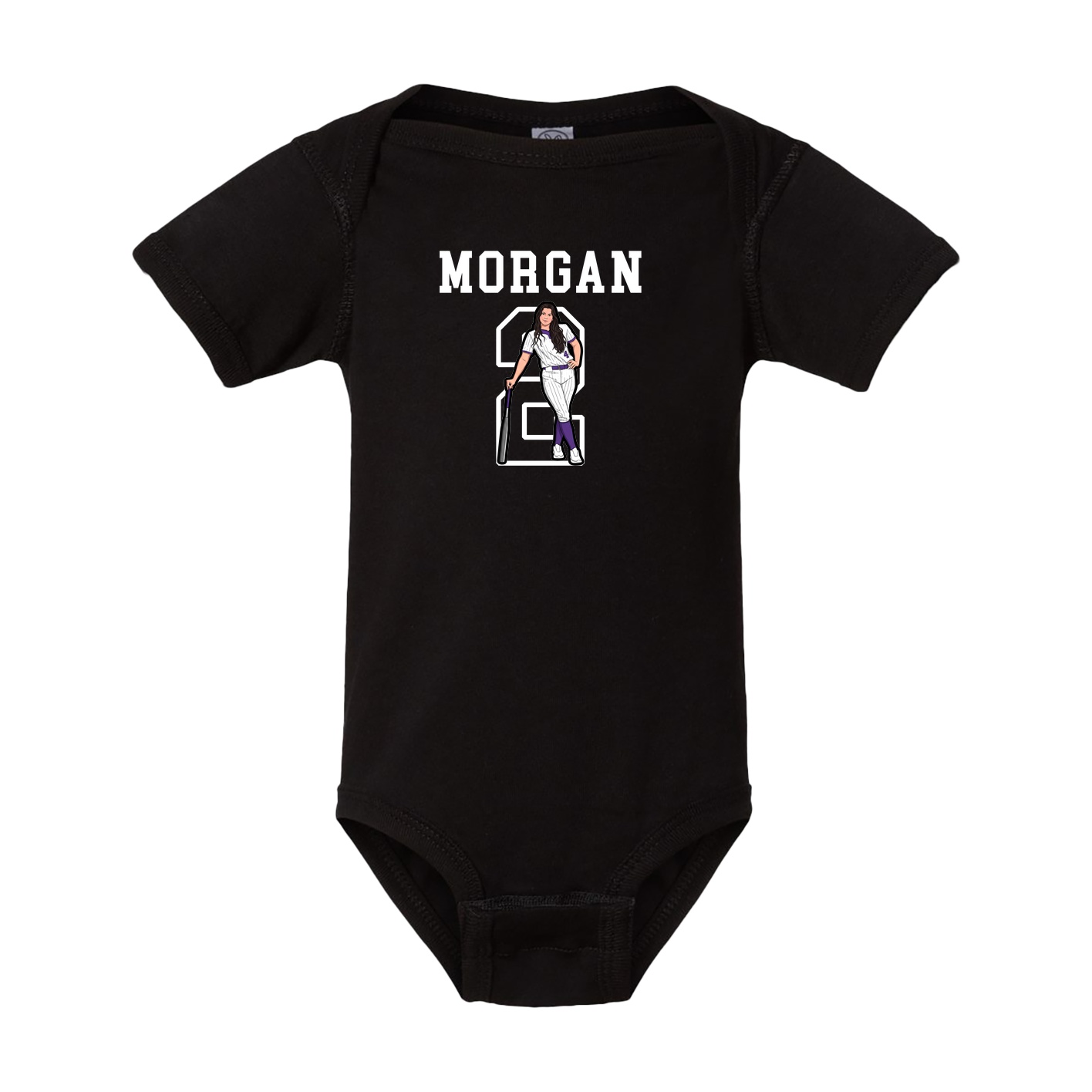 Baby Onesie — Shirsey in Black