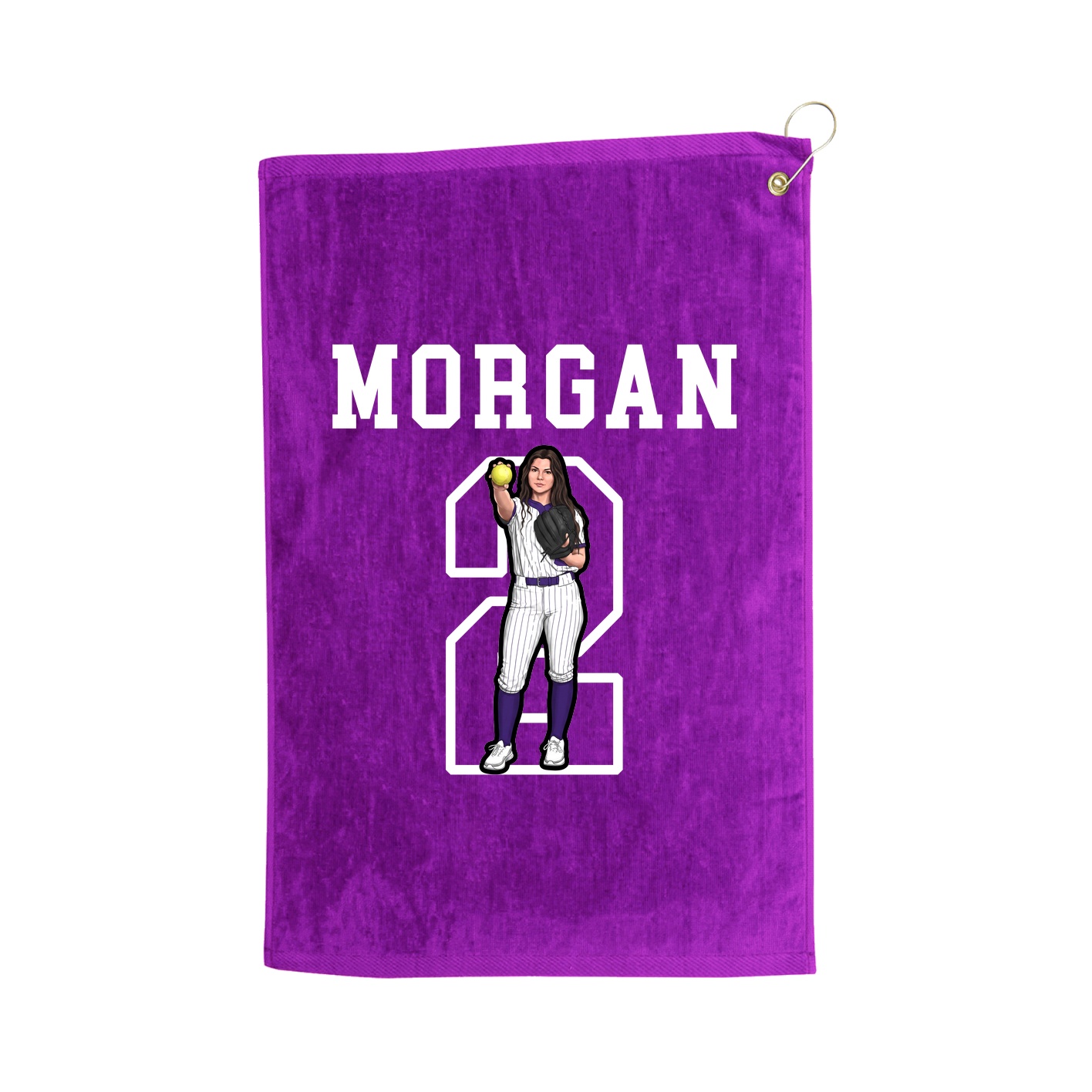 Golf Towel — Shirsey in Purple