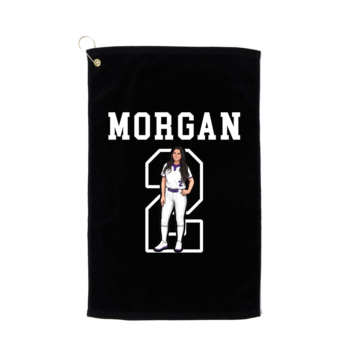 Golf Towel — Shirsey in Black
