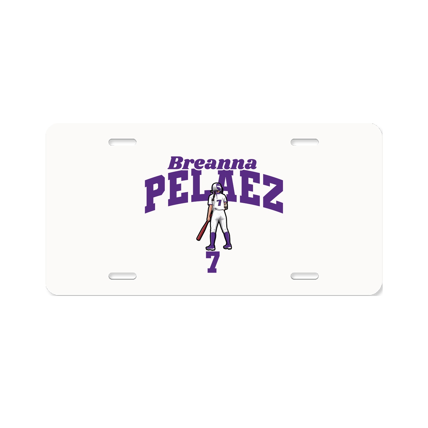 License Plate — Signature Arch in Classic