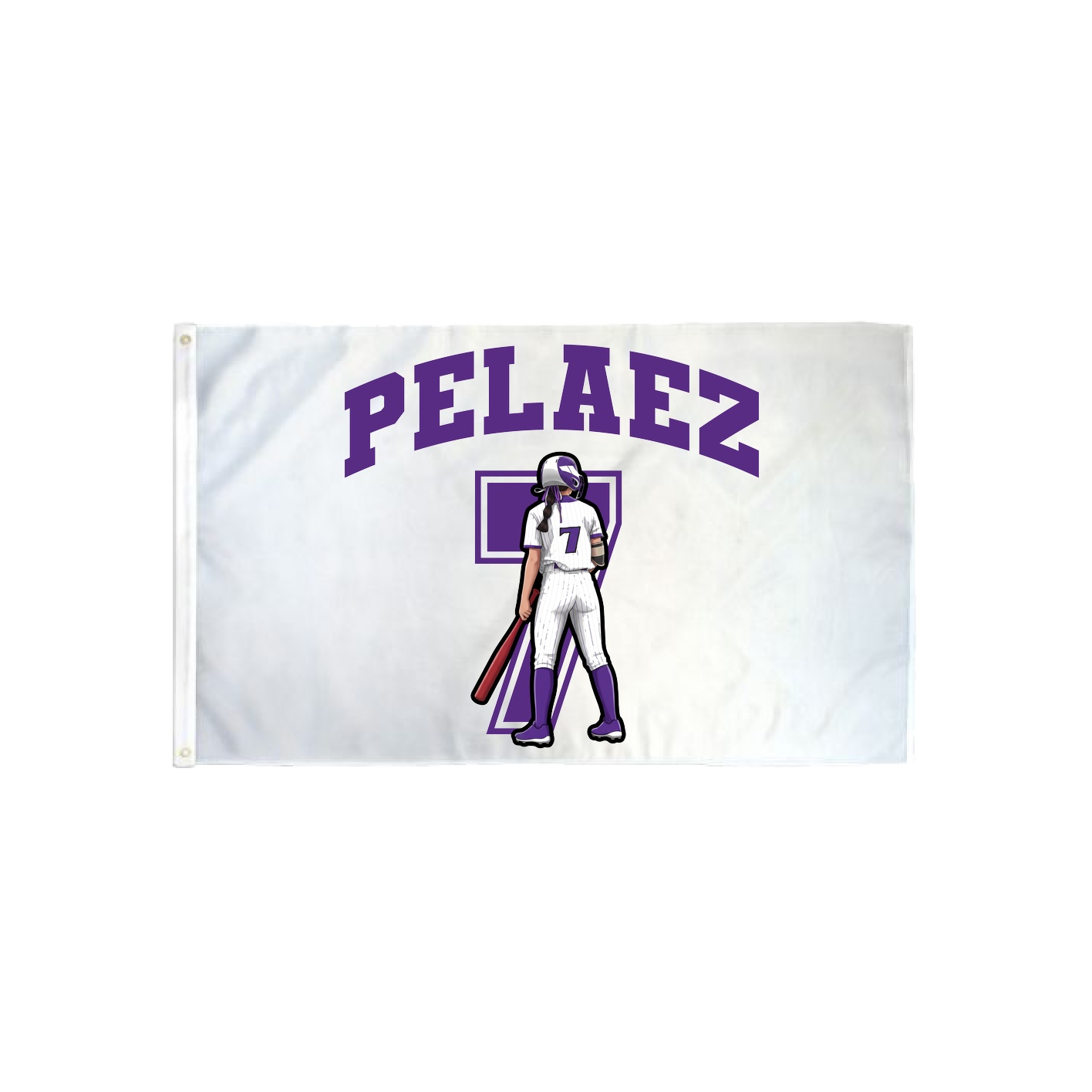 3x5 Flag — Number in Classic