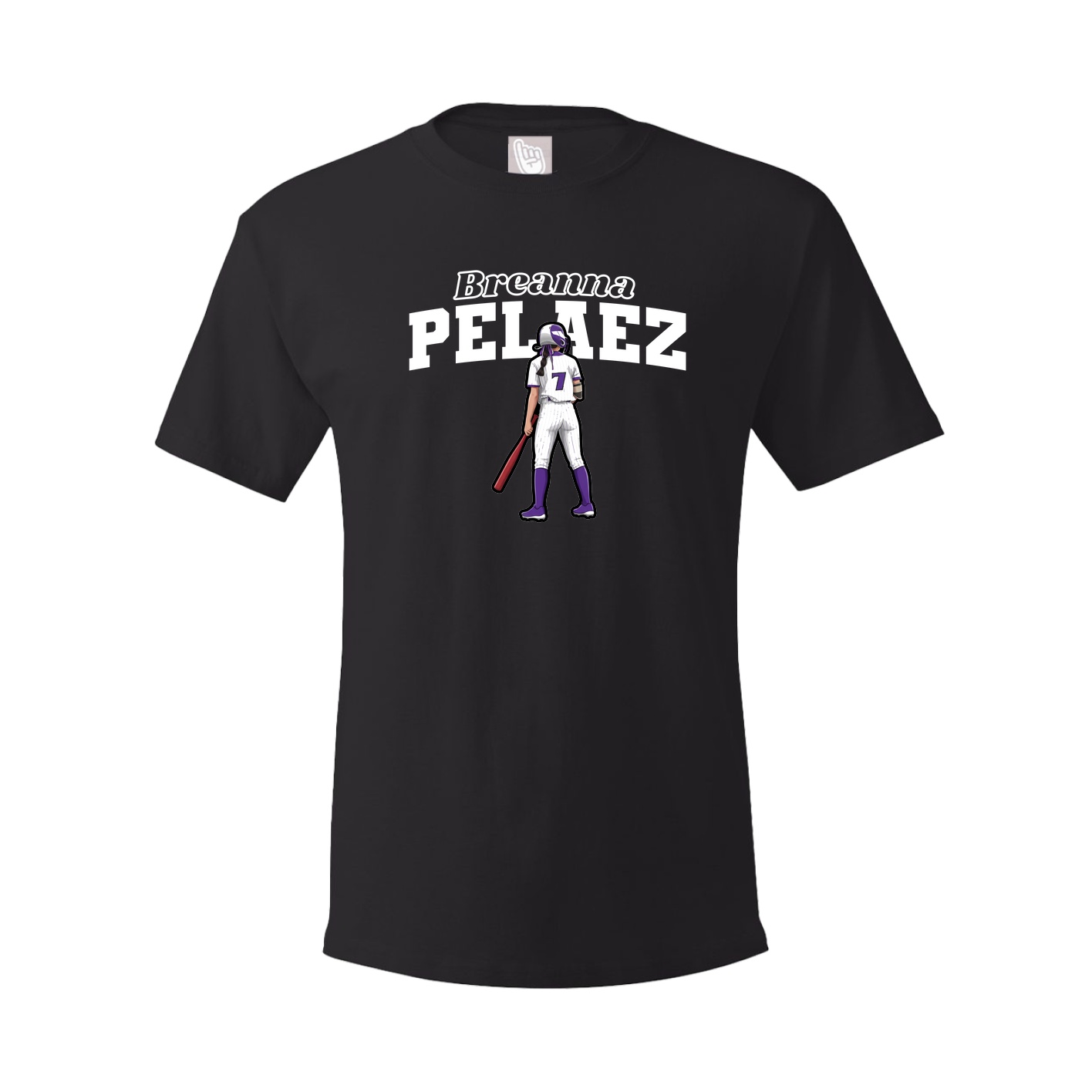 Tee — Name Arch in Black