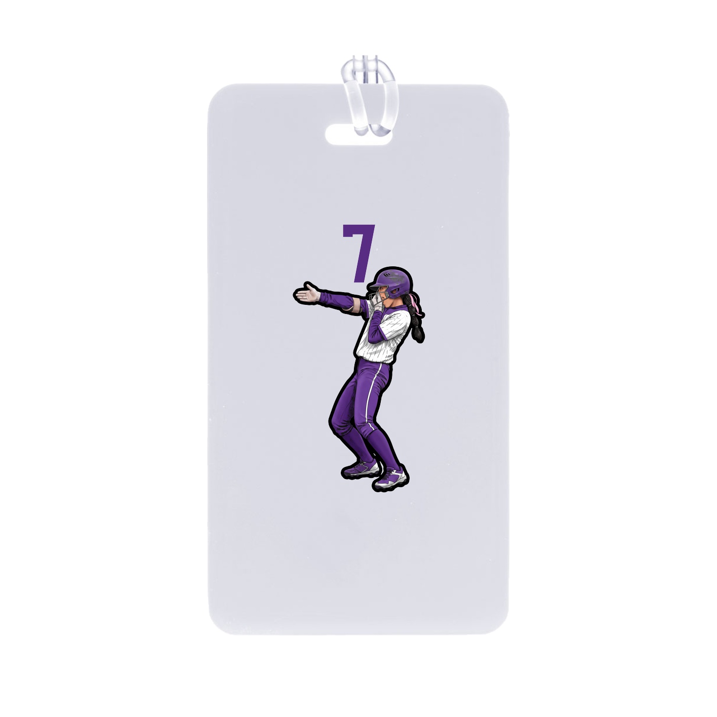 Bag Tag — Number Top in Classic