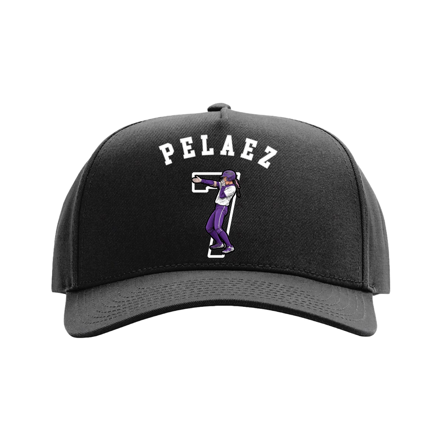 Full Fabric Five-Panel Champ Cap