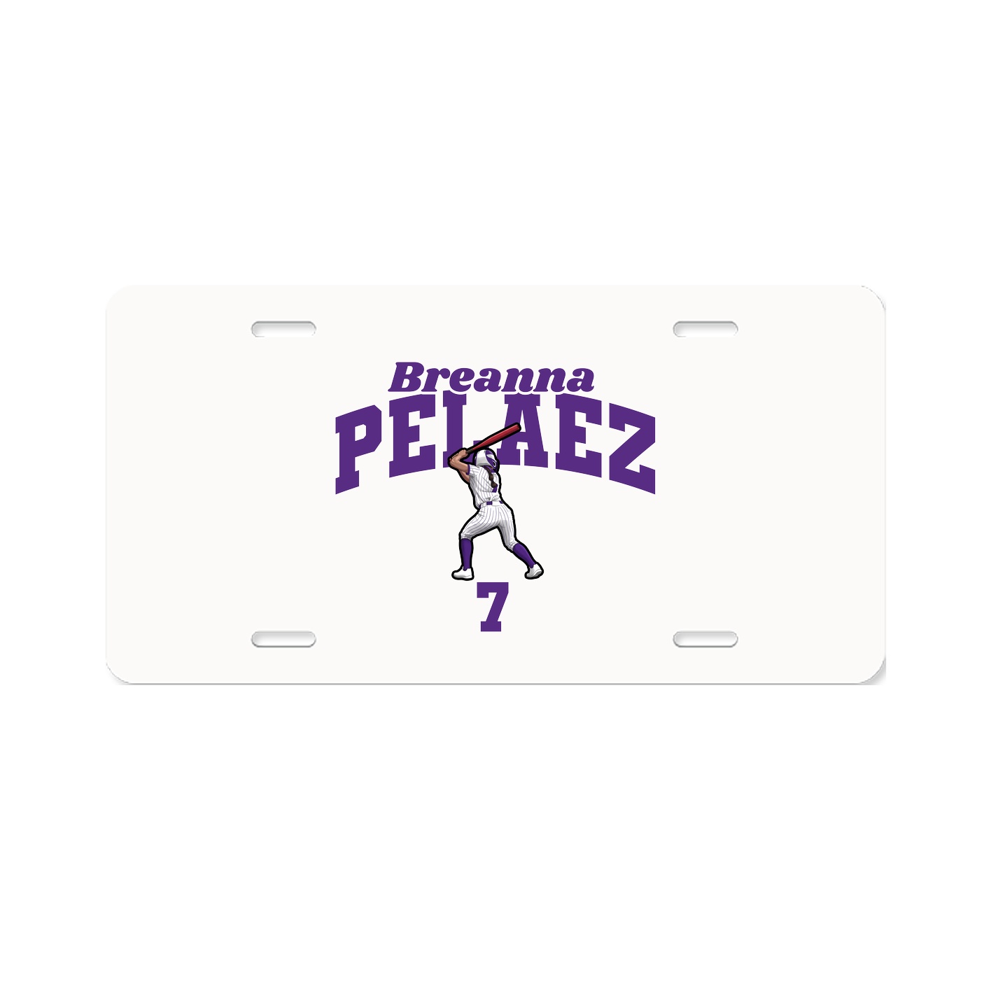 License Plate — Signature Arch in Classic