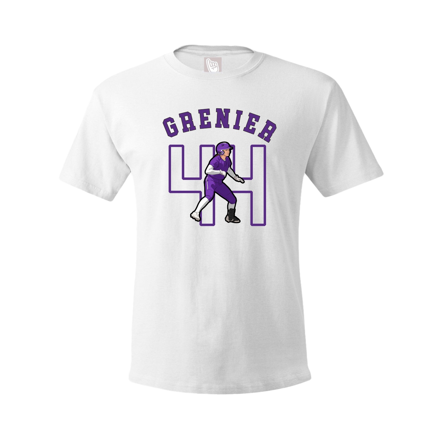 Youth Tee — Shirsey Arch in White