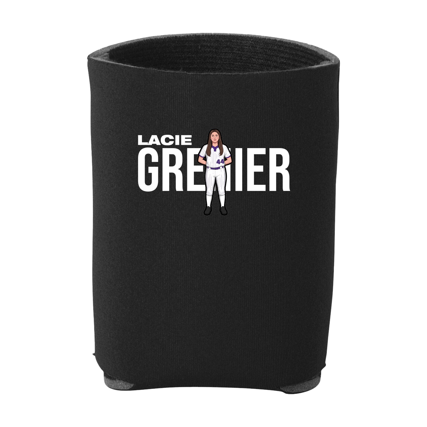 Can Holder — Player Name in Black