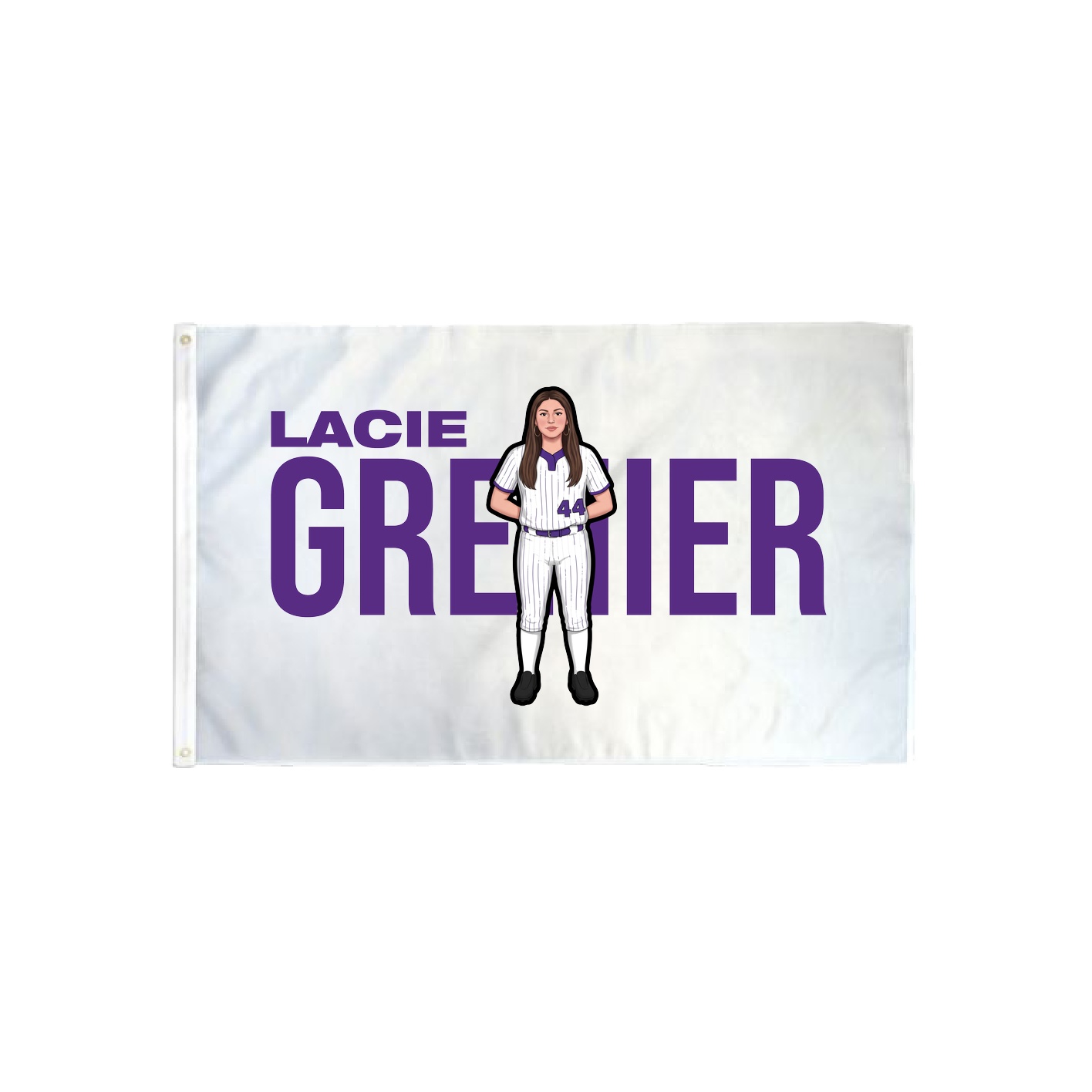 3x5 Flag — Player Name in Classic