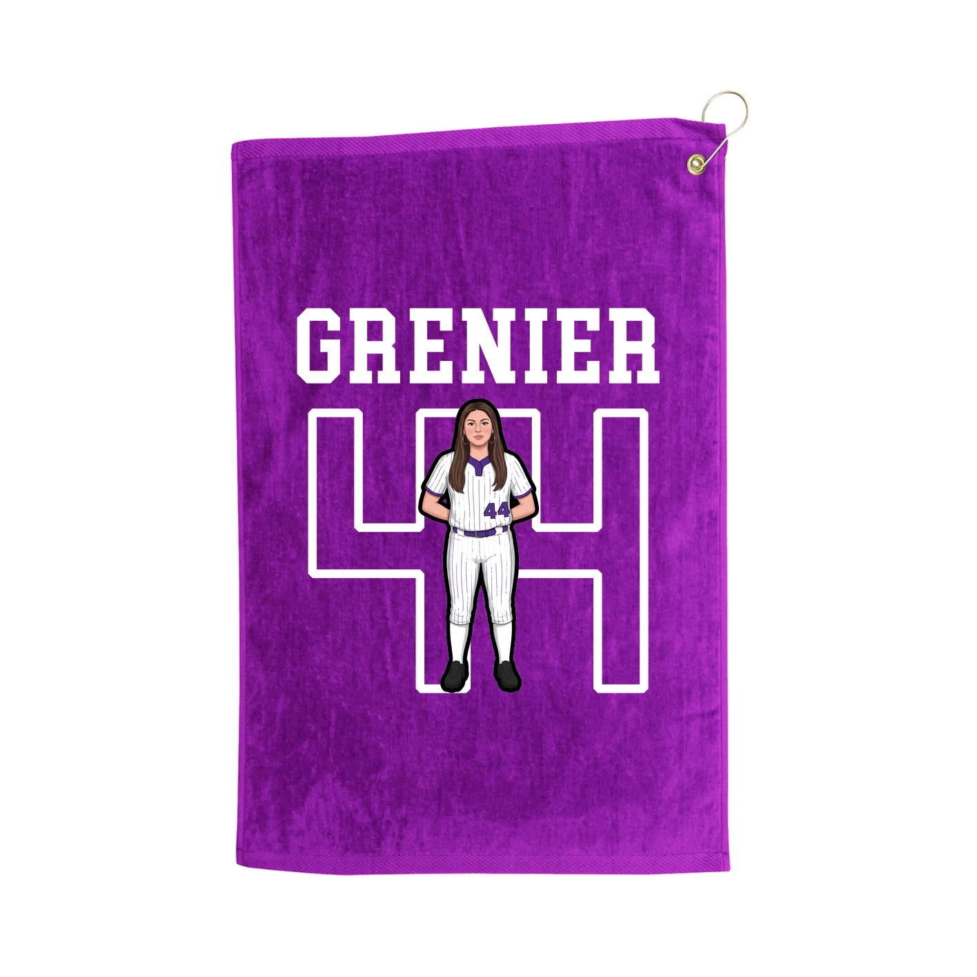 Golf Towel — Shirsey in Purple