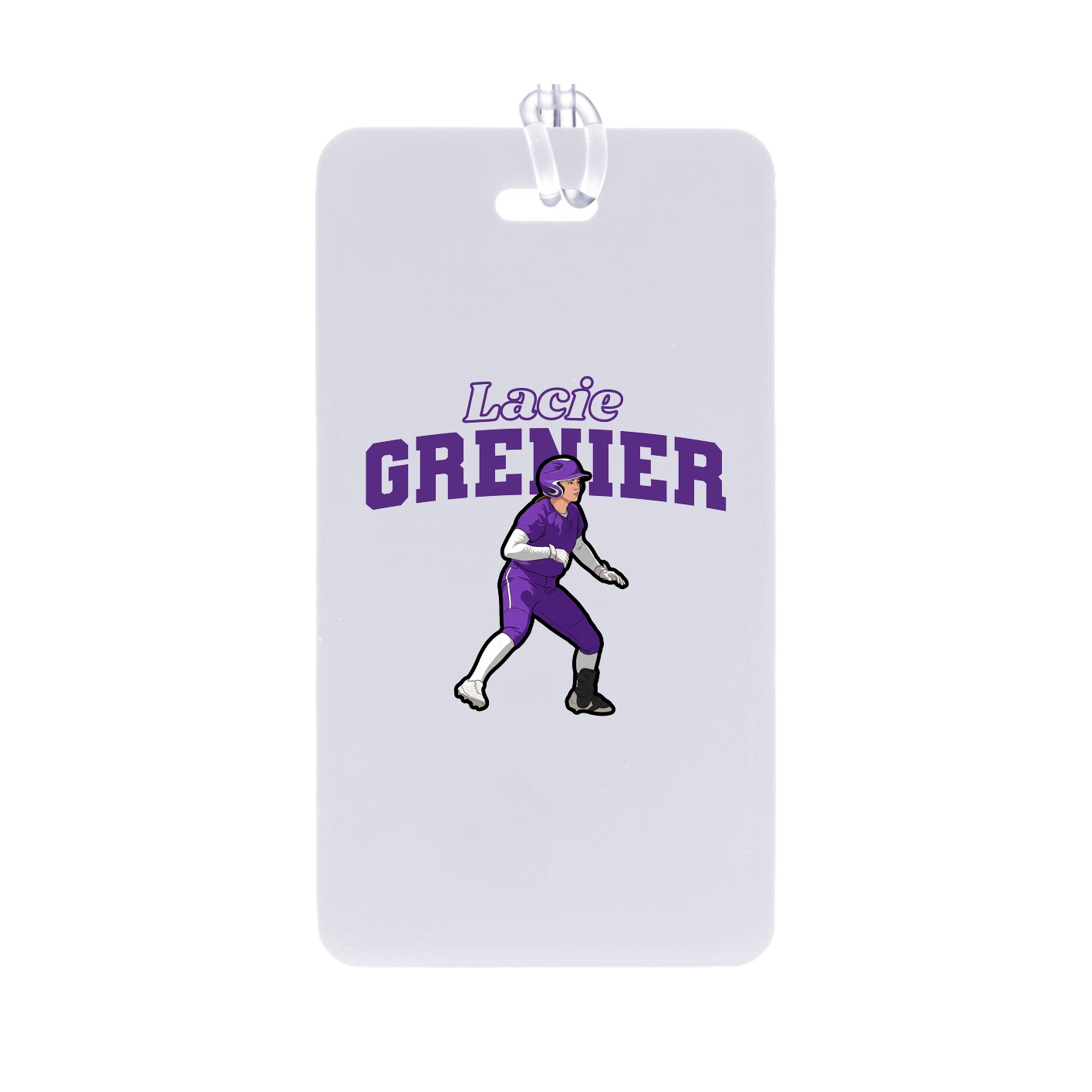 Bag Tag — Name Arch in Classic