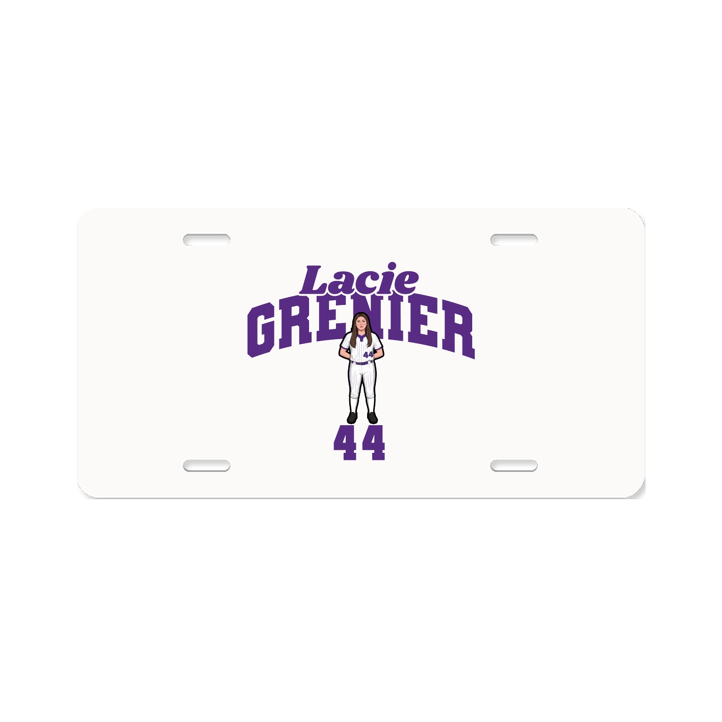 License Plate — Signature Arch in Classic