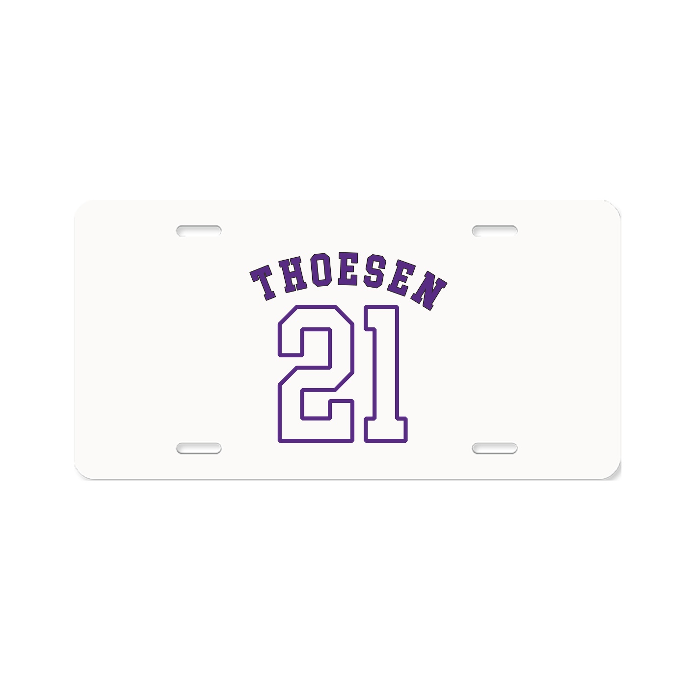 License Plate — Shirsey Arch in Classic