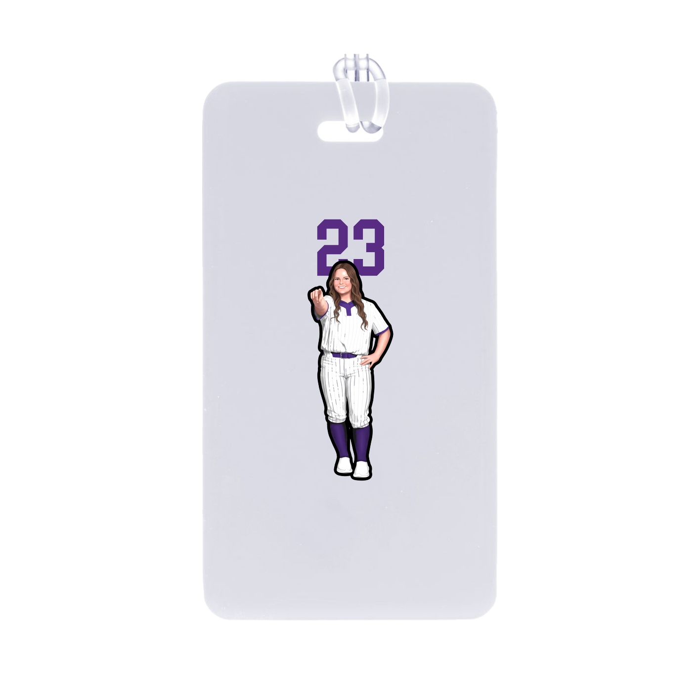 Bag Tag — Number Top in Classic