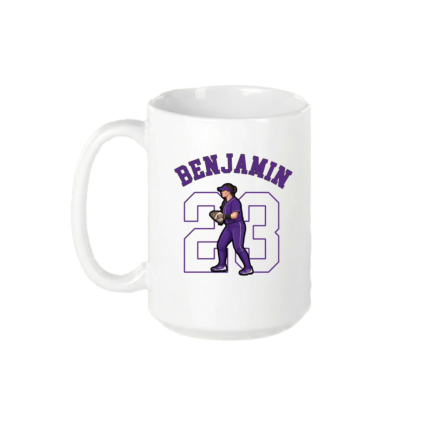15oz Coffee Mug — Shirsey Arch in White