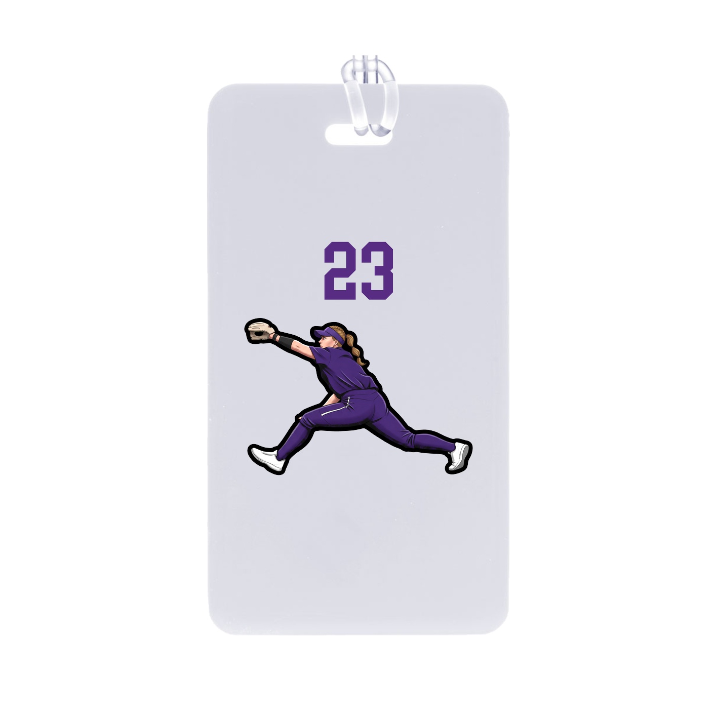 Bag Tag — Number Top in Classic