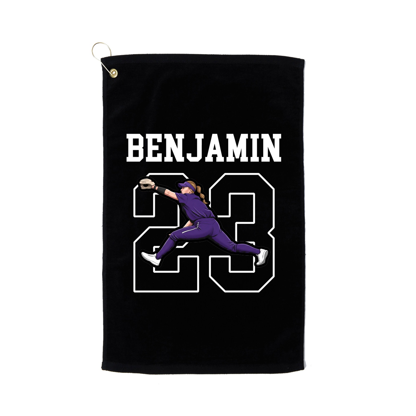 Golf Towel — Shirsey in Black