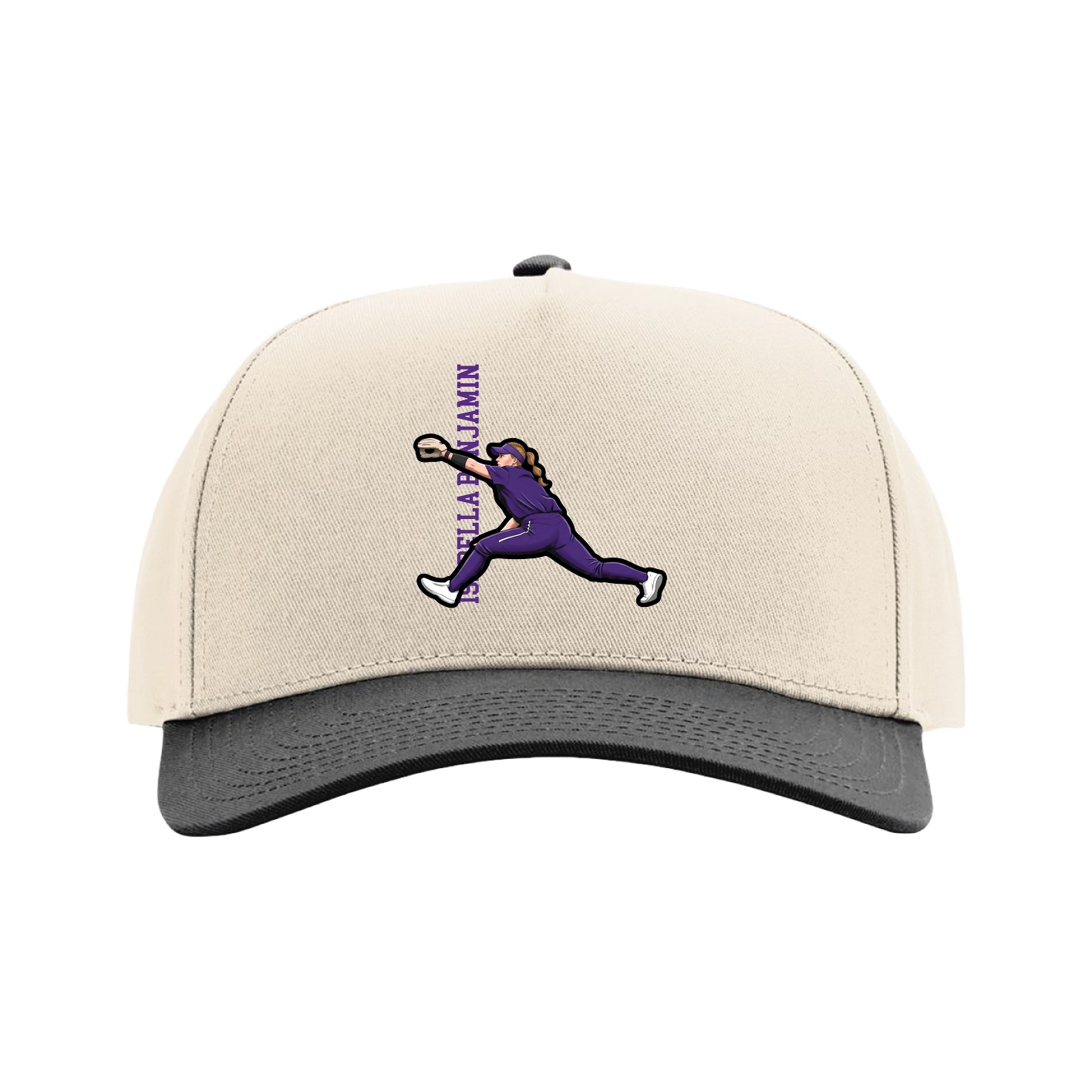 Full Fabric Five-Panel Champ Cap