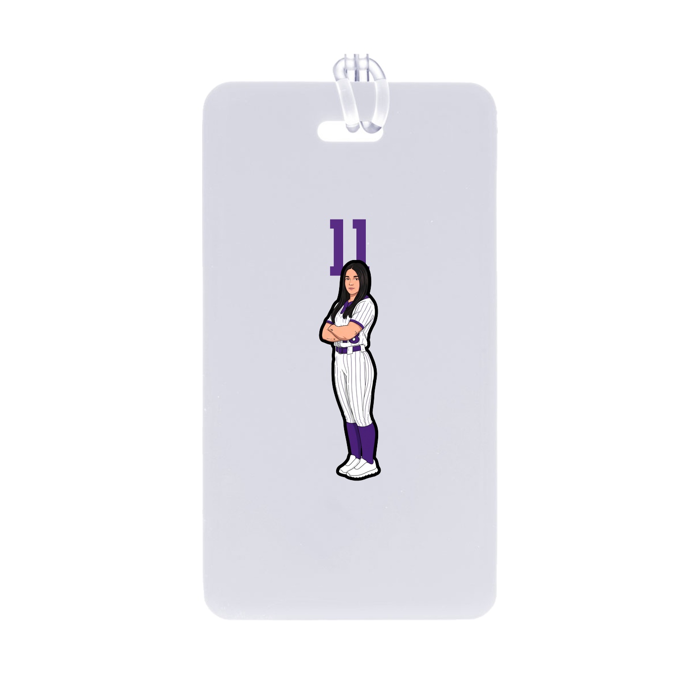 Bag Tag — Number Top in Classic