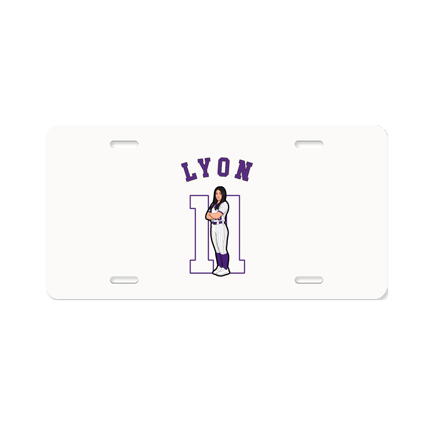 License Plate — Shirsey Arch in Classic