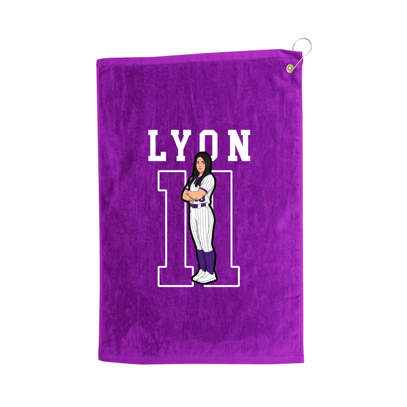 Golf Towel — Shirsey in Purple