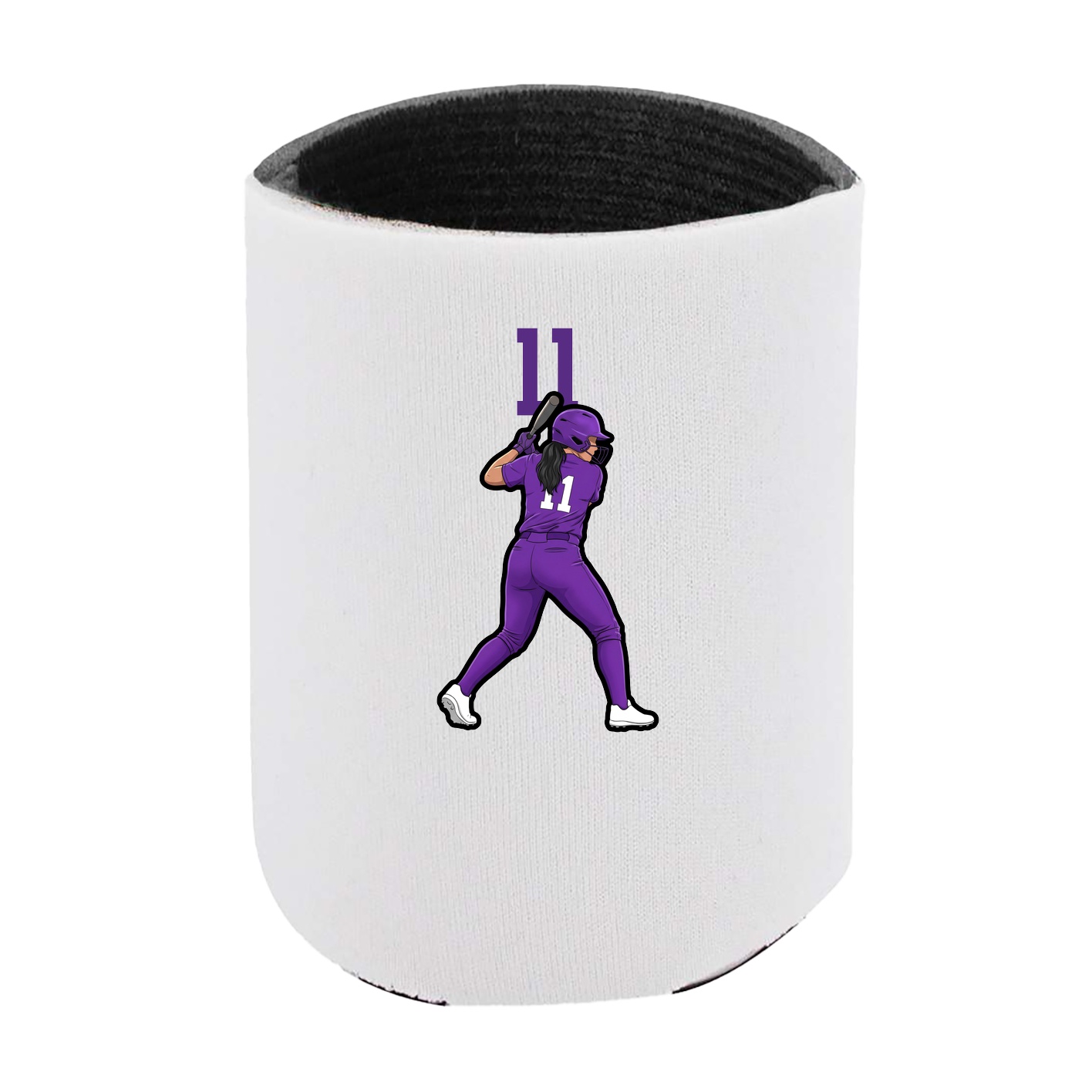 Can Holder — Number Top in White