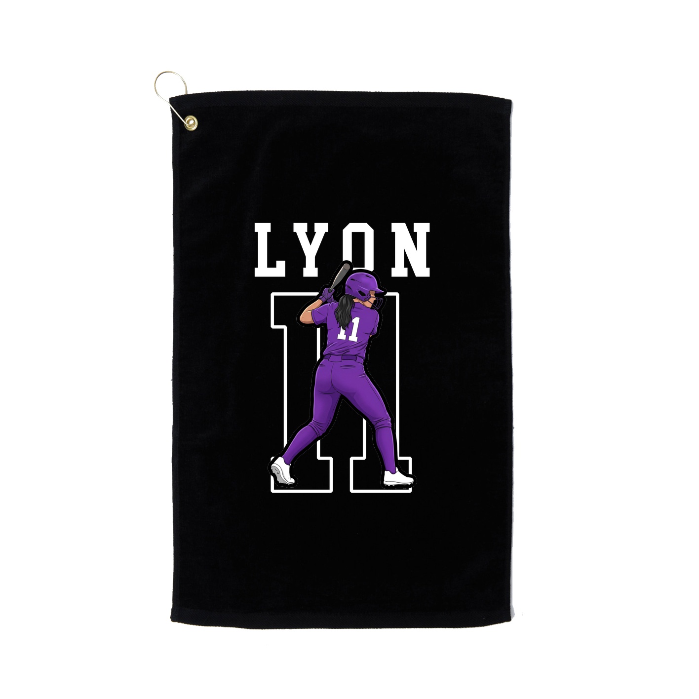 Golf Towel — Shirsey in Black